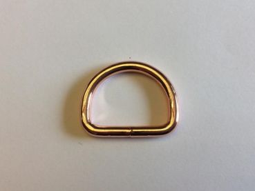 D-Ring rosé gold Eisen